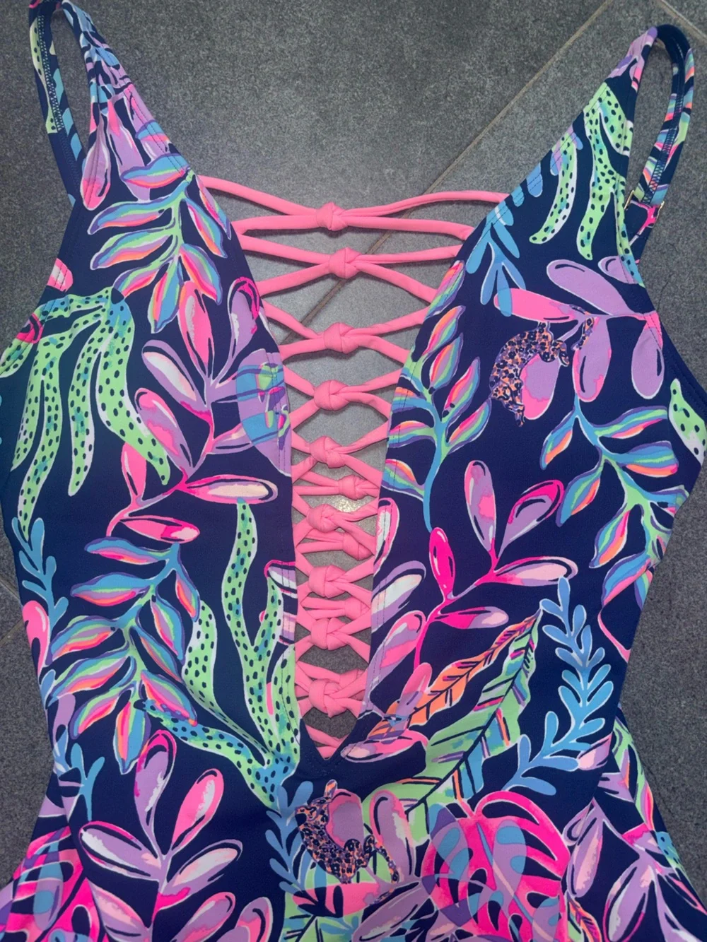 Lilly Pulitzer navy one